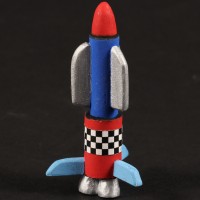 Space rocket miniature - Pingu and the Toyshop