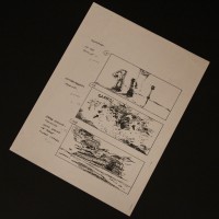 Production used storyboard