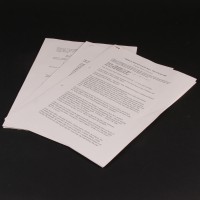 Bob Baker's early story outline, notes & script pages