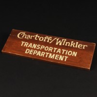 Transportation department sign