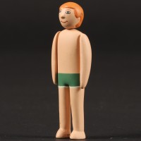 Beach boy miniature figure