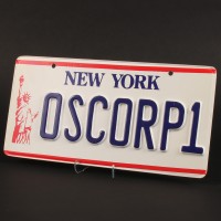 Oscorp licence plate