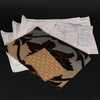 Production used paperwork & samples