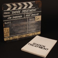 Production used clapperboard & script