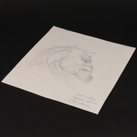 Hand drawn Archer concept artwork
