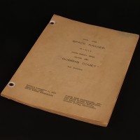 Production used script - Bobby's Comet