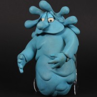 Squishington stop motion puppet