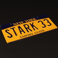 Stark 33 licence plate