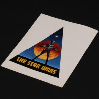 Early large Ralph McQuarrie production logo sticker