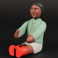 Large scale girl miniature figure