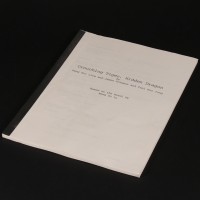 Production used script