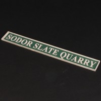 Sodor Slate Quarry sign