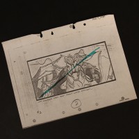 Production used storyboard