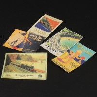 Miniature railway posters