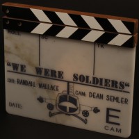 Production used clapperboard