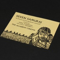 Academy Cinema screening card