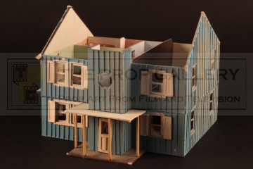 Rental house concept model miniature