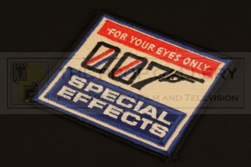 007 special effects crew patch