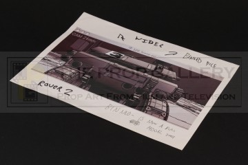 Animatic storyboard - Rover exterior