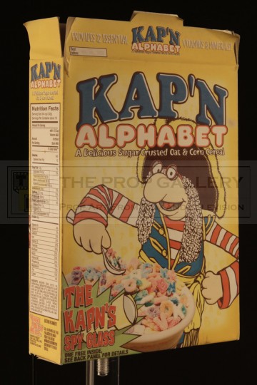 Kap'n Alphabet cereal box