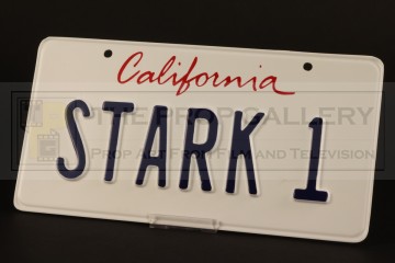 STARK 1 licence plate