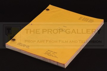 Production used script