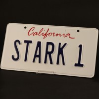 STARK 1 licence plate