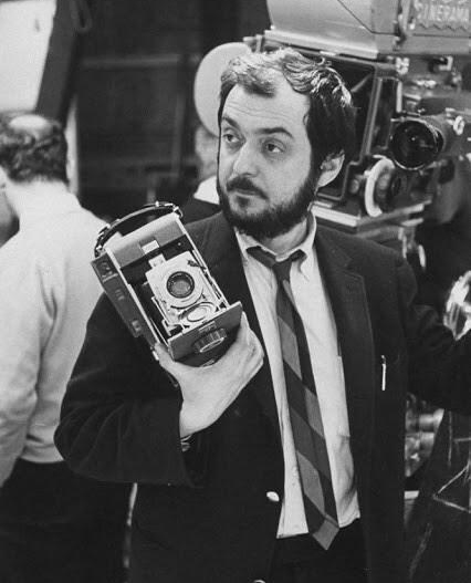 Stanley Kubrick during the production.