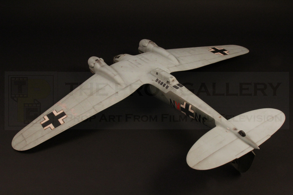 Original Heinkel He 111 filming miniature used in the production of Battle of Britain