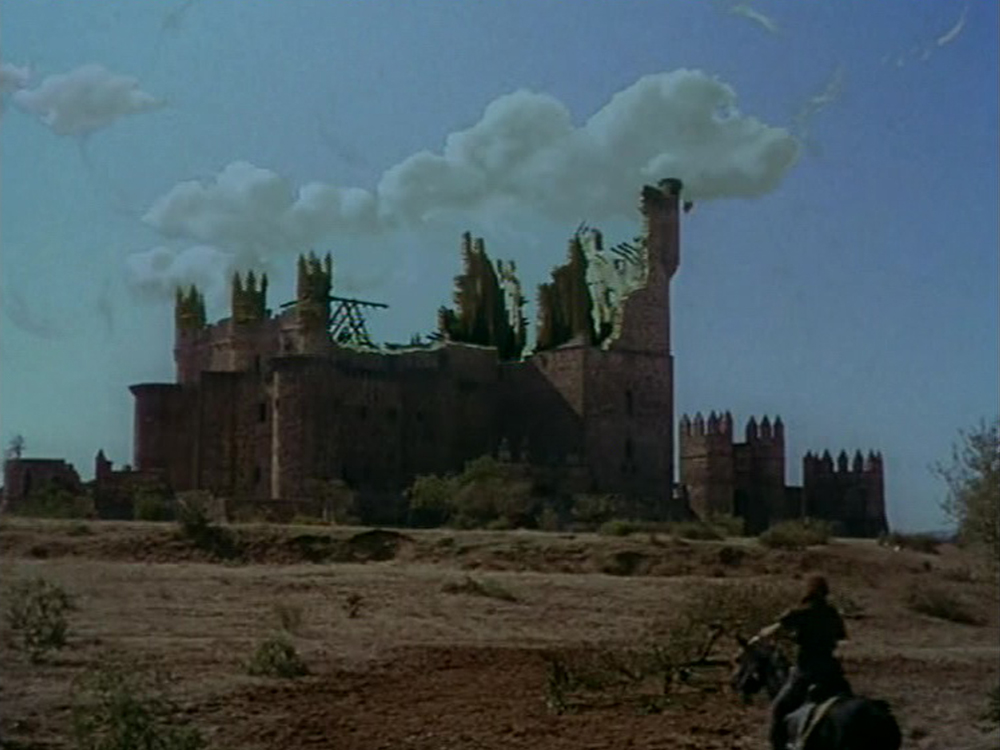 Matte painting from The Black Knight (1954)