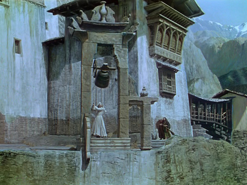 Iconic Walter Percy Day matte paintings from Black Narcissus (1947)
