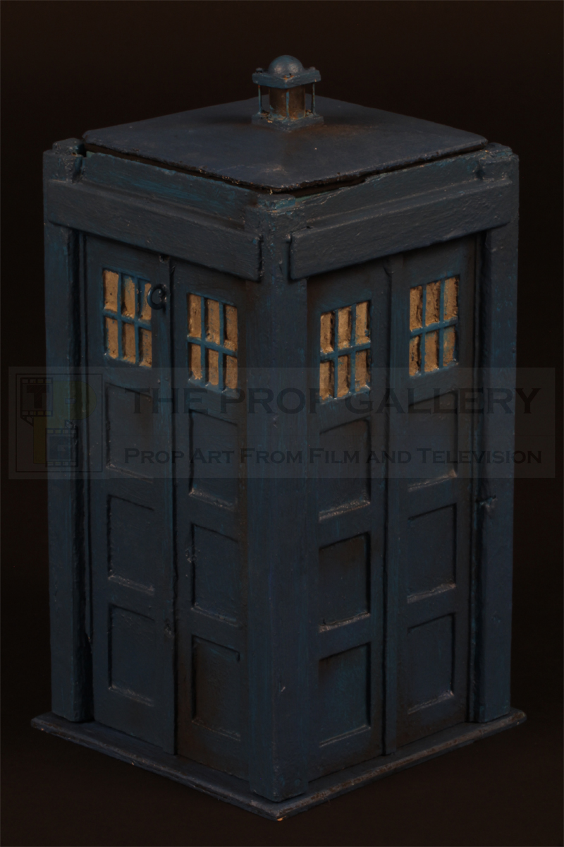 Original TARDIS miniature used on screen in the 1968 Doctor Who serial The Mind Robber