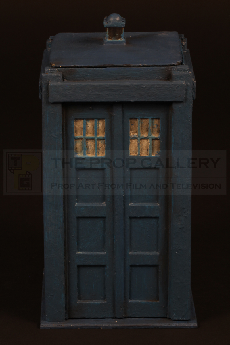 Original TARDIS miniature used on screen in the 1968 Doctor Who serial The Mind Robber
