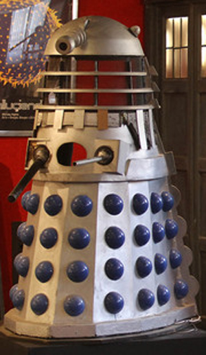 The Dalek goes under the hammer at Bonhams, London in 2010