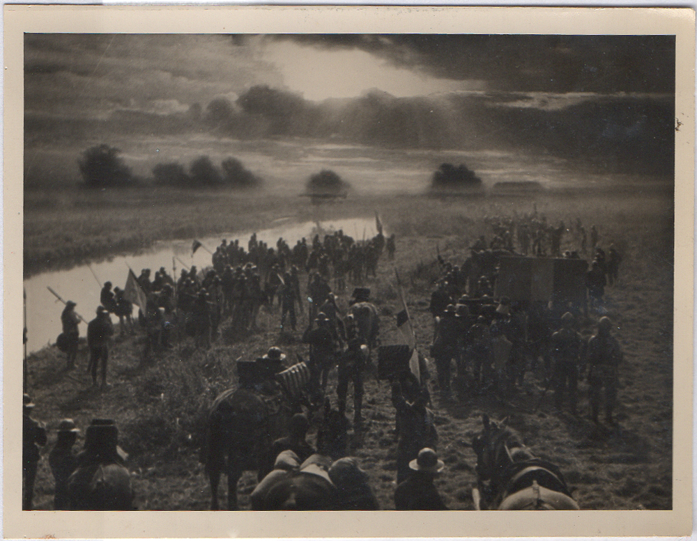 Walter Percy Day matte painting from Henry V (1944)