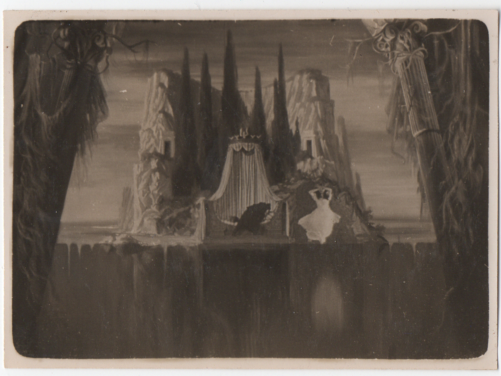Matte painting for The Tales of Hoffmann (1951)