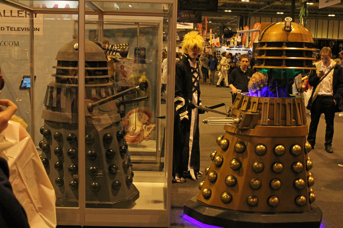 The Prop Gallery's original Dalek prop from Doctor Who.