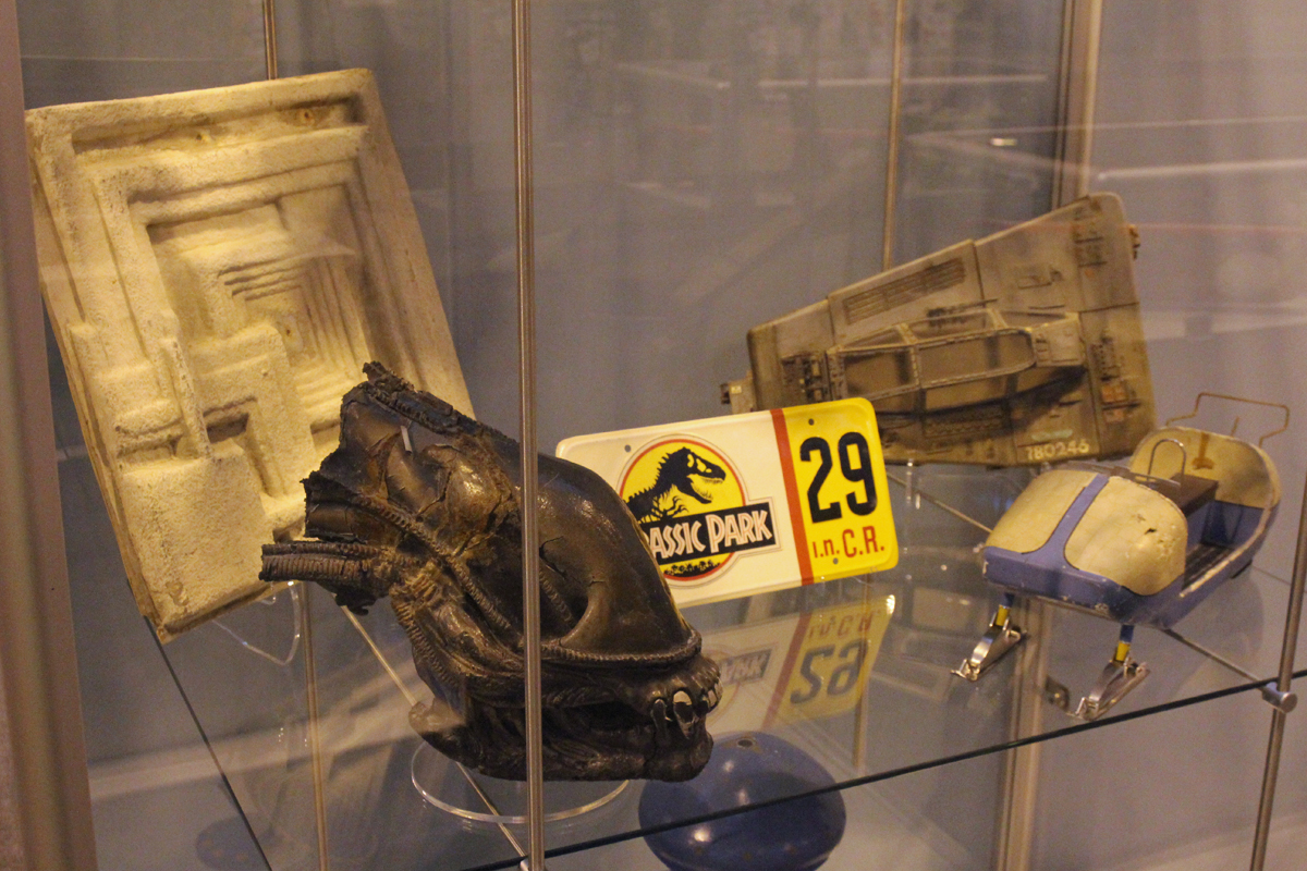The Prop Gallery exhibit original artefacts from Blade Runner, Alien, Aliens, Jurassic Park and Joe 90.