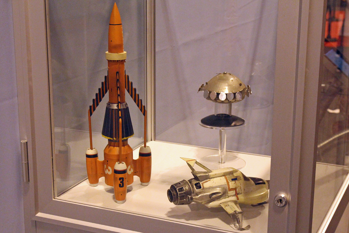 The Prop Gallery exhibit original artefacts from Gerry Anderson's Thunderbirds and UFO.