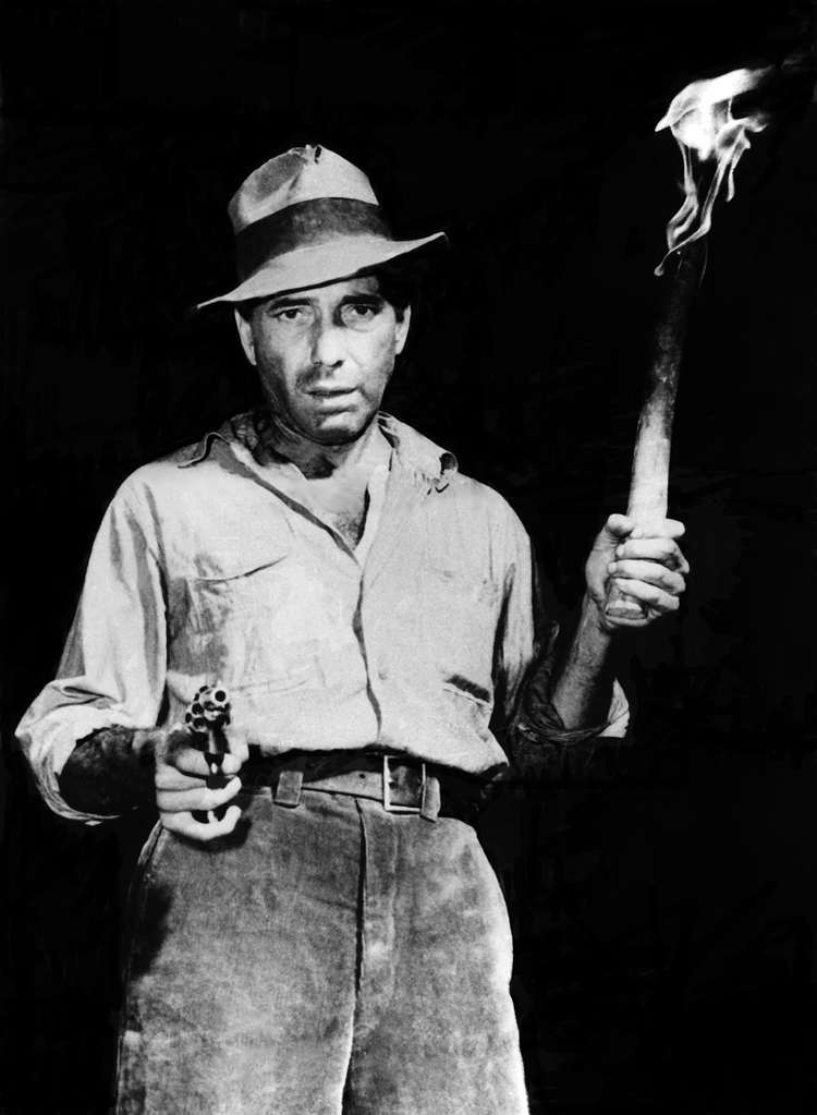 Humphrey Bogart as Fred C. Dobbs in The Treasure of the Sierra Madre