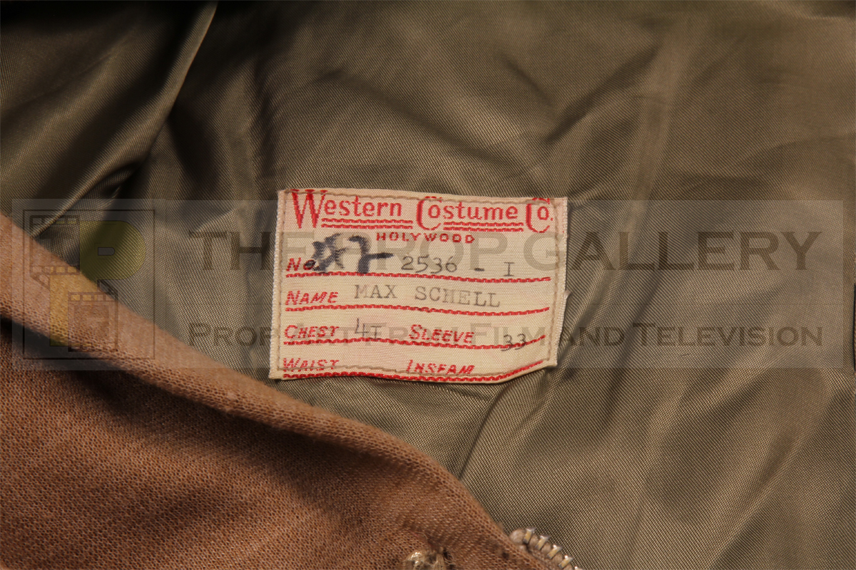 Original costume worn by Maximilian Schell as Dr. Hans Reinhardt in The Black Hole