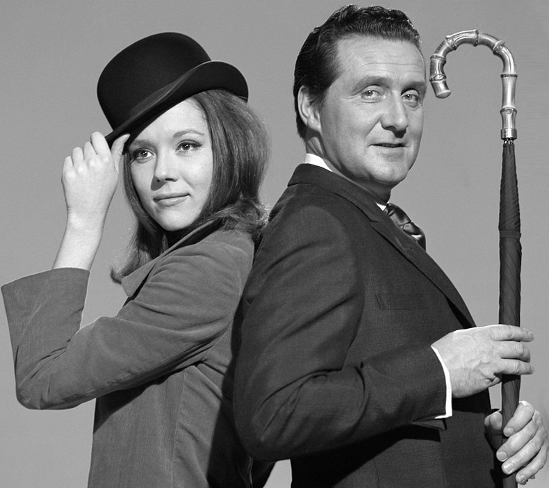 The Avengers - Diana Rigg and Patrick Macnee-2.