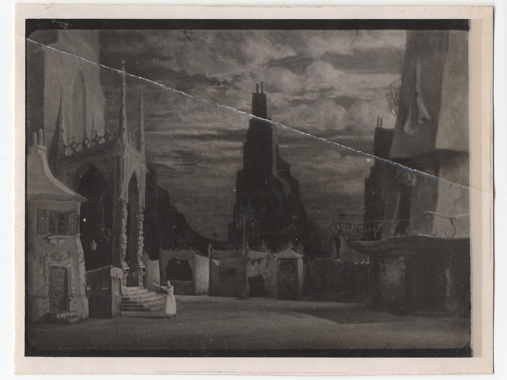 Ballet sequence matte paintings from The Red Shoes (1948)