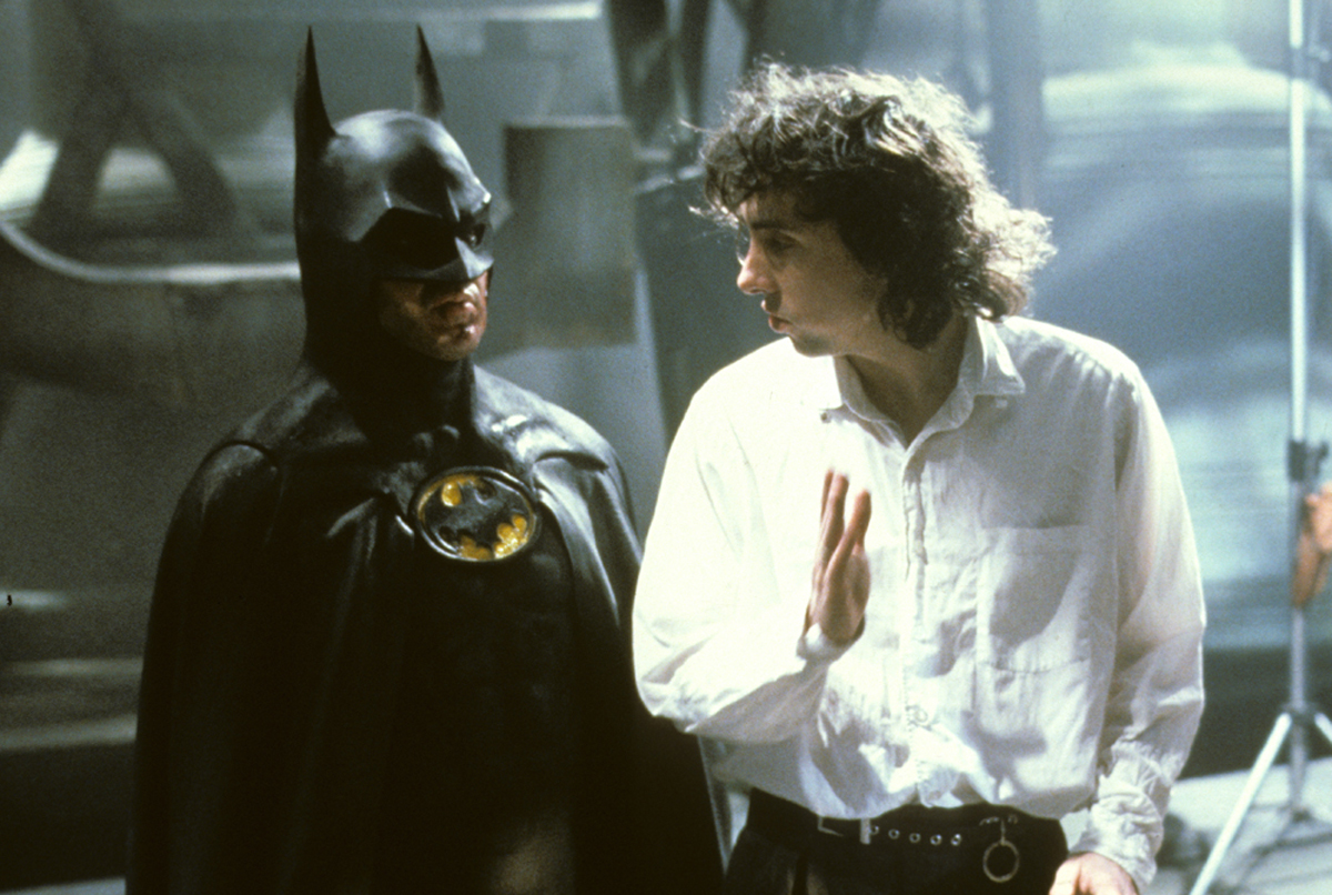 Tim Burton directs behind the scenes on Batman (1989)
