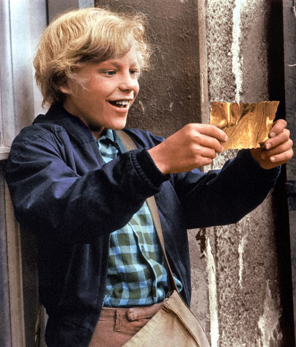 The Prop Gallery Willy Wonka And The Chocolate Factory Golden Ticket