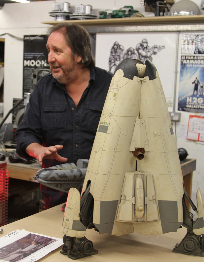 Bill Pearson explains how the return craft from Moon came to be alongside the original screen used filming miniature.