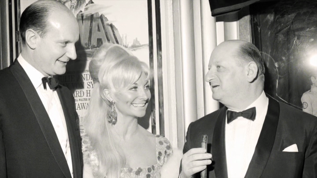 Gerry and Sylvia Anderson with media mogul Lew Grade