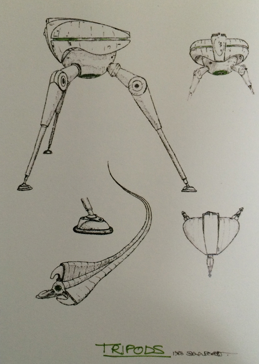 The Tripod concept design by Steve Drewett